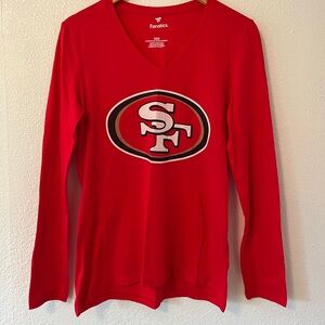Fanatics 49ers Women’s Long Sleeve Tee
